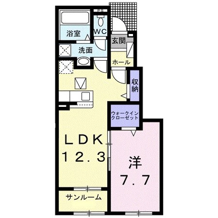 ドマーニ　大利根の物件間取画像